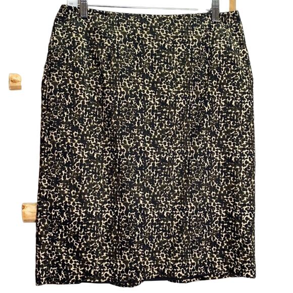 Ann Taylor Cotton Spandex Pencil Skirt 10 NWT - Picture 1 of 5